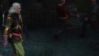 Witcher 3 Glitch - Weird Walking