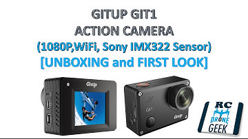 Gitup Git1 Full HD, WiFi Action Camera [Unboxing and First Look]