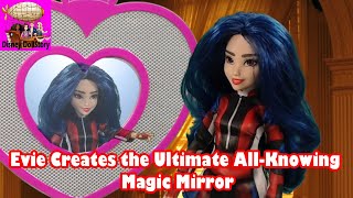 Evie Creates the All-Knowing Magic Mirror Episode 50 Disney Descendants Friendship Story Play Series