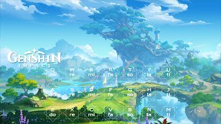 『Whirling of Leaves and Petals 花と樹の旋舞』Genshin Impact Windsong Lyre | 風吹きのライアー