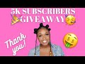 5K SUBSCRIBERS GIVEAWAY 2020 | THANK YOU FOR 5K SUBSCRIBERS (CLOSED)