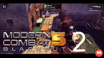 MODERN COMBAT 5: BLACKOUT Walkthrough #2 - CHAPTER 1: VENICE - SPEC OPS
