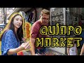 Korean's first-ever Filipino street food tour at QUIAPO MARKET in Manila / 마닐라 키아포 시장 투어