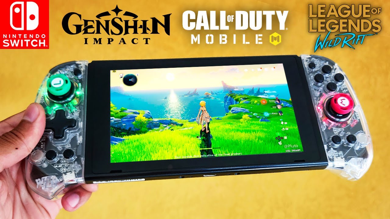 INCRÍVEL JOGOS DE CELULAR ANDROID PARA JOGAR SEU NINTENDO SWITCH! 