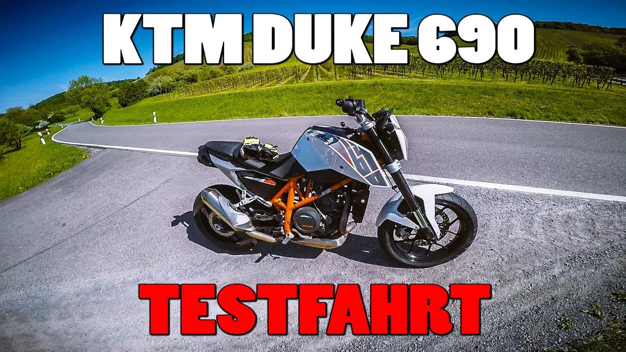 KTM Duke 690 TEST 0 100 Km h Walkaround YouTube