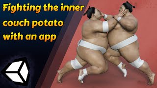 Making a fitness app in Unity (inspired by games)