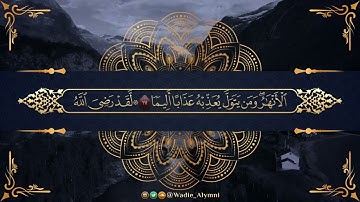 سورة الفتح بصوت الشيخ وديع اليمني حفظه الله