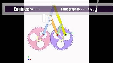 Different Pantograph for drawing circle, straight line, ellipses