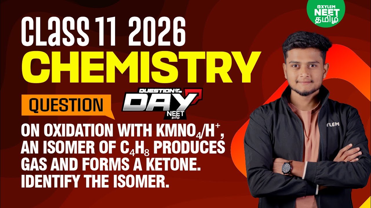 📑 Question Of The Day❓HYDROCARBONS | Anish Sir | Xylem NEET Tamil
