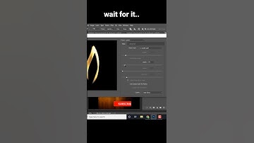 Make candle flame in Photoshop | Photoshop shorts tutorial #shorts #photoshop