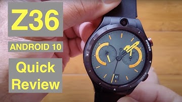 Z36 (like LEM15) Android 10 MT6762 Dual Cameras 4GB/128GB 4G Bluetooth 5 Smartwatch: Quick Overview
