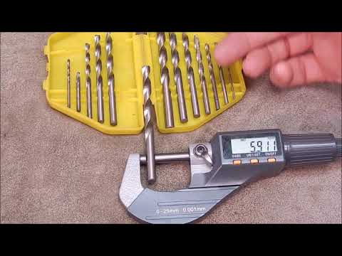 Why you should always measure your metal drill bits for size