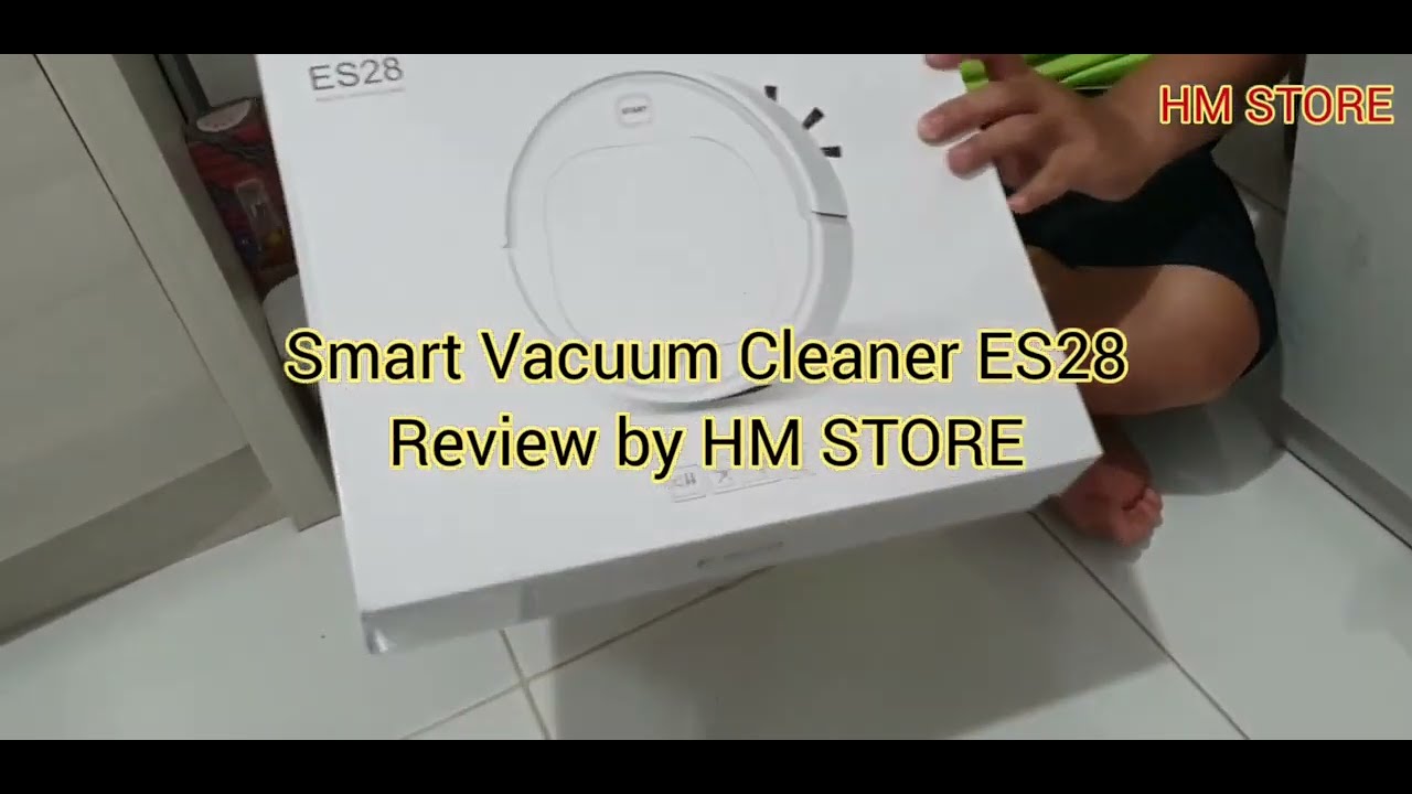 Unboxing and Review ES28 Smart Robotic Vacuum Cleaner YouTube