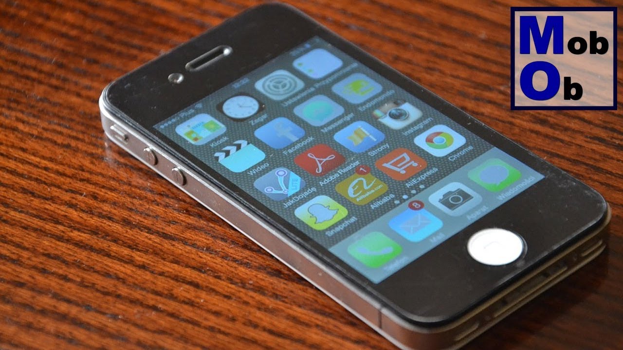 Замена нижнего шлейфа iPhone 4 - YouTube