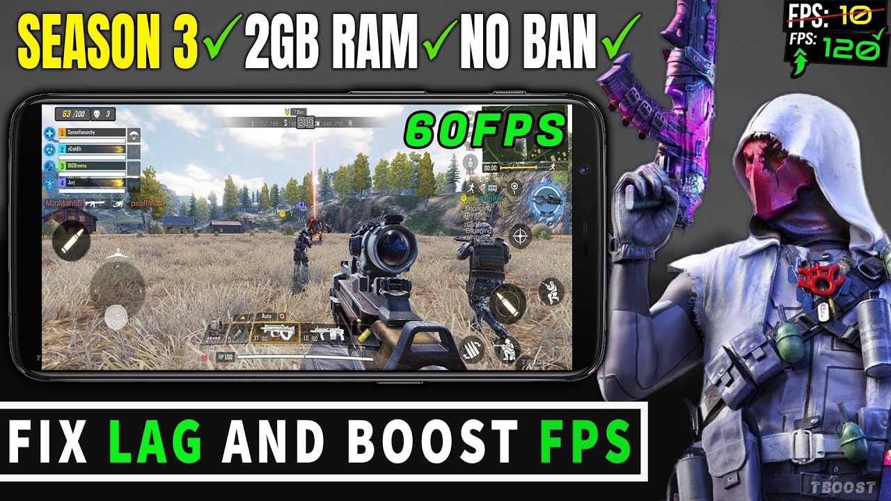 COD Mobile  Season 3 Lag Fix & FPS BOOST  - GFX Tool & Config File for Any Device No FPS Drops