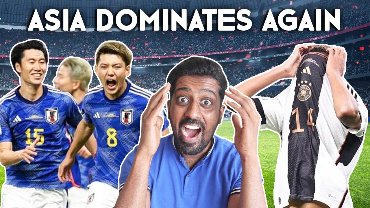 Japan Gives Germany a Lesson on Football | PRSOCCERART