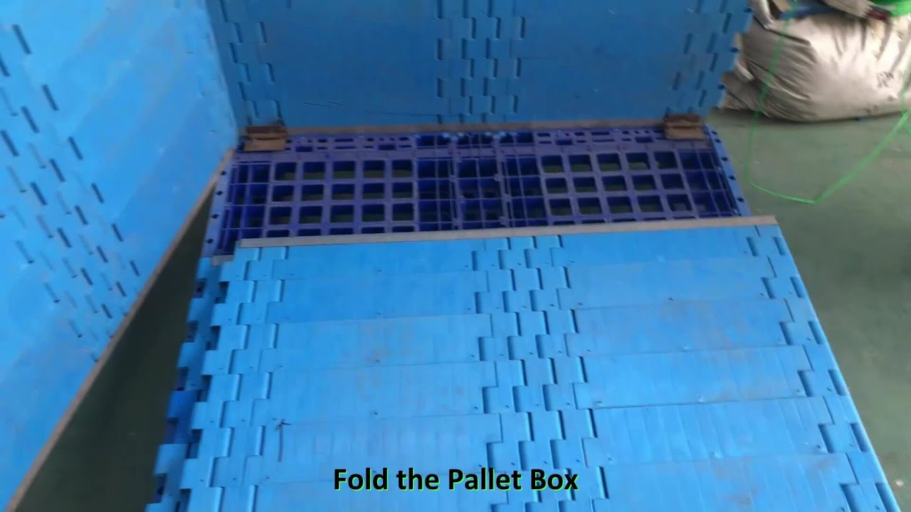 Customizable Plastic Pallet Box - Efficient and Versatile Packaging Solution