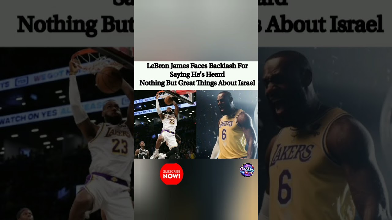🏀🔥 LeBron James sparks debate after comments on Israel — fans react across social media 🌍💬👀