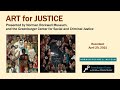 Virtual Program: Art For Justice