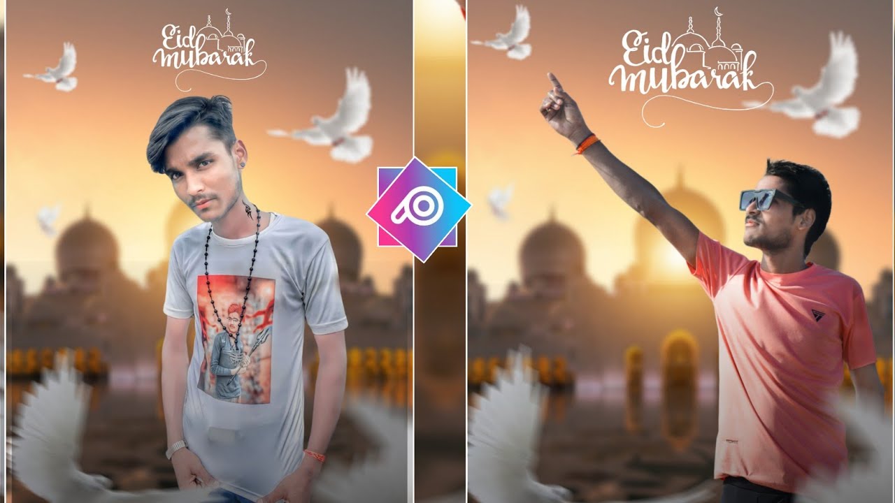 Eid Mubarak Photo Editing 2023 || Picsart Eid Mubarak Photo Editing || Eid Photo Editing Picsart