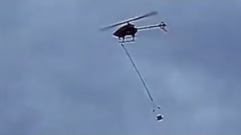 RC Helicopter Blade 230s V2: Ground Cam SLING LOAD Flight Video!