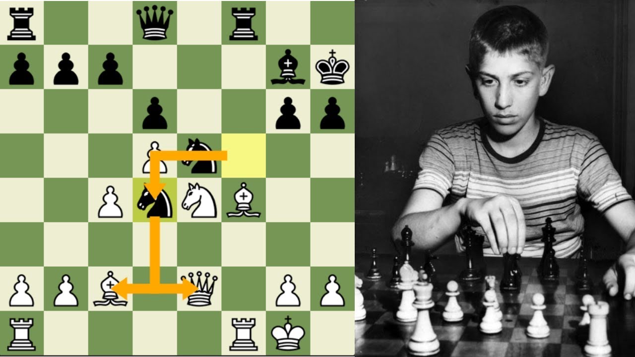 partidas inmortales ajedrez youtube ¿QUÉ TAN BUENO ERA BOBBY FISCHER A LOS 12 AÑOS?: Thomason vs Fischer (Campeonato Juvenil EEUU, 1955)