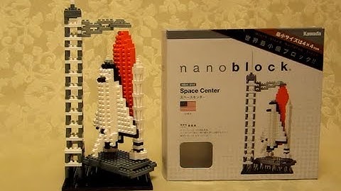 Space Shuttle nanoblock - Space Center - NBH_014 by Kawada - Micro-sized building blocks
