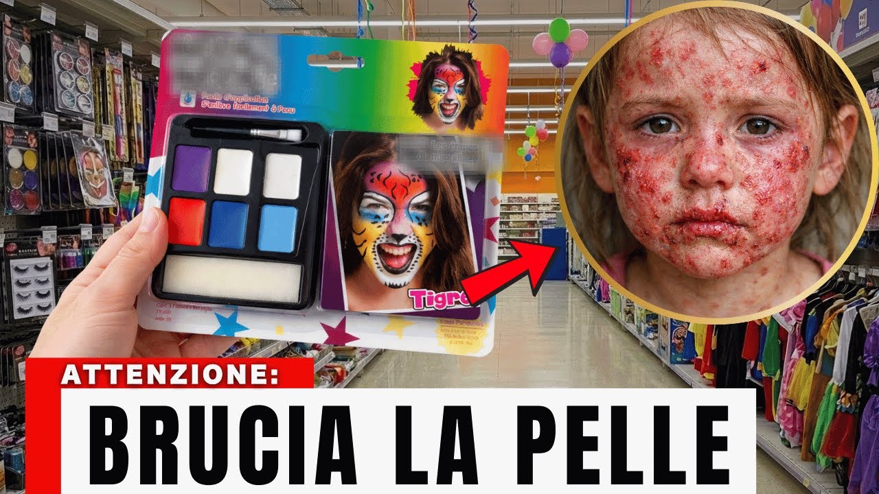 Se usi questi TRUCCHI di Carnevale i tuoi figli sono in PERICOLO!