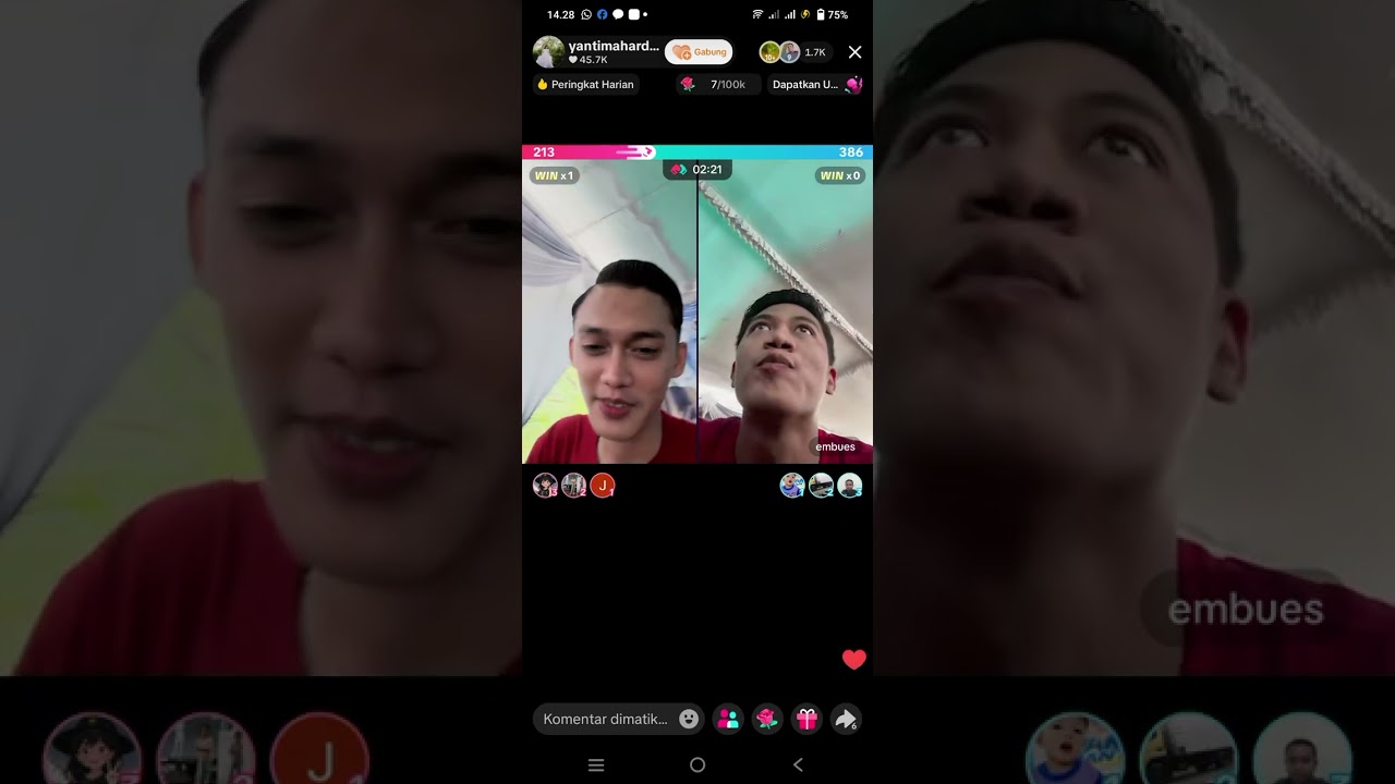 DUTA GERDU (EMBUES) BERSAMA YANTI MAHARDIKA SATU PANGGUNG