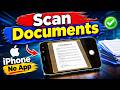 How to Scan Documents on iPhone Without Any App #iphonetips