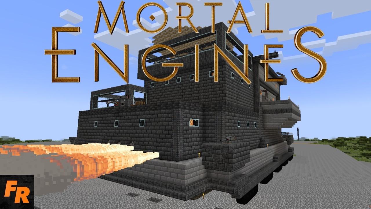 Mortal Engines Minecraft - The Rocket Engines Are Here!