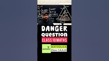 Surface Areas & Volumes | Class 10 Maths Most Difficult Question #matholics #cbsemaths #ncert