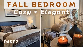 Fall Decorate With Me 2025 Part 2 - Cozy Elegant Autumn Bedroom Refresh