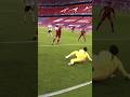 Fantastic Goal Saved by Skilled Goalkeeper#football #ronaldo #messi #goals #goalkeeper
