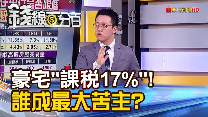 《豪宅重新定義"課稅17%"! 誰成最大苦主?》【錢線百分百】20240220-8│非凡財經新聞│ - 天天要聞