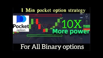 1 Minute Accurate Strategy for Pocket Option | $50 to $500 | Binary Trading strategy for beginners