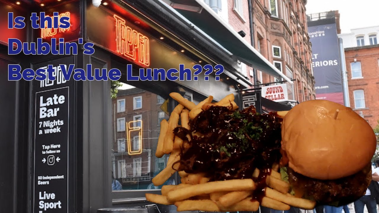 Dublin's BEST KEPT SECRET Lunch Spot EXPOSED - TAPPED - YouTube