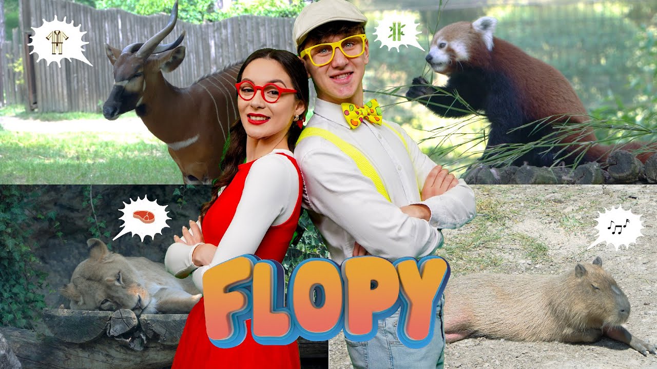 Antilopy v pyžame, čiernobiele zebry a čakanie na vlka | Flopy a Loly