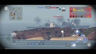 Berat sangat!! | War Thunder Mobile gameplay part 30 (USS Fletcher) Naval Campaign