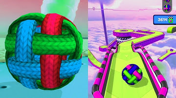 Going Balls Vs Reverse Balls Fast Run Gameplay - 320