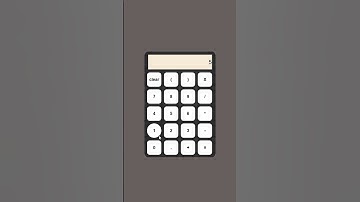 Simple calculator create using #HTML #CSS and #JS