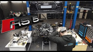 The engine damage is much worse than we thought ! Audi RS5 B9 2.9TFSI V6