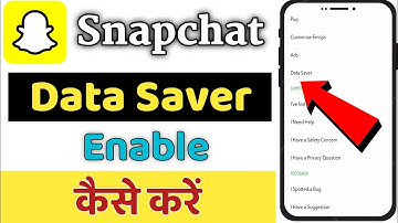 snapchat data saver | turn on data saver in snapchat |data saver | snapchat me data saver kaise kare