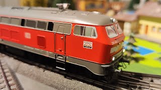 märklin Spielbahn #5 | Fahrszenen Epoche VI #märklin #BR218 #Fahrvideo #MoBa