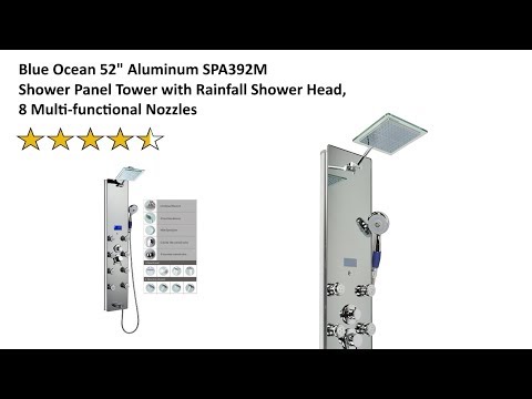 blue-ocean-52"-aluminum-spa392m-shower-panel-tower-installation