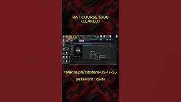 RAT COURSE LEAKED: Comprehensive Remote Administration Training