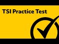 Great Free TSI Practice Test