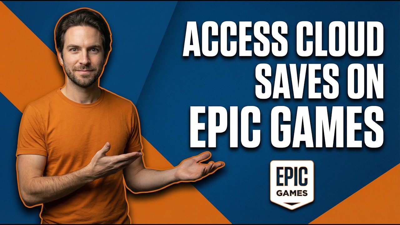 How To Access Cloud Saves On Epic Games (Easy Guide) - YouTube