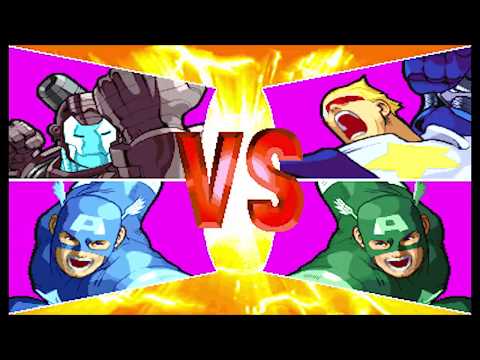 Marvel vs Capcom 1 ( Arcade ) - Captain America / War Machine Playthrough ( Mar 28, 2019 )