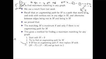Bipartite matching